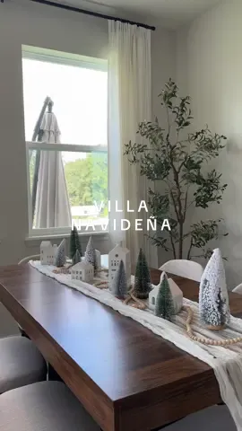 Replying to @Mapi La villa que transforma mi comedor ✨🏠 #HolidayHome #HomeDecorIdeas