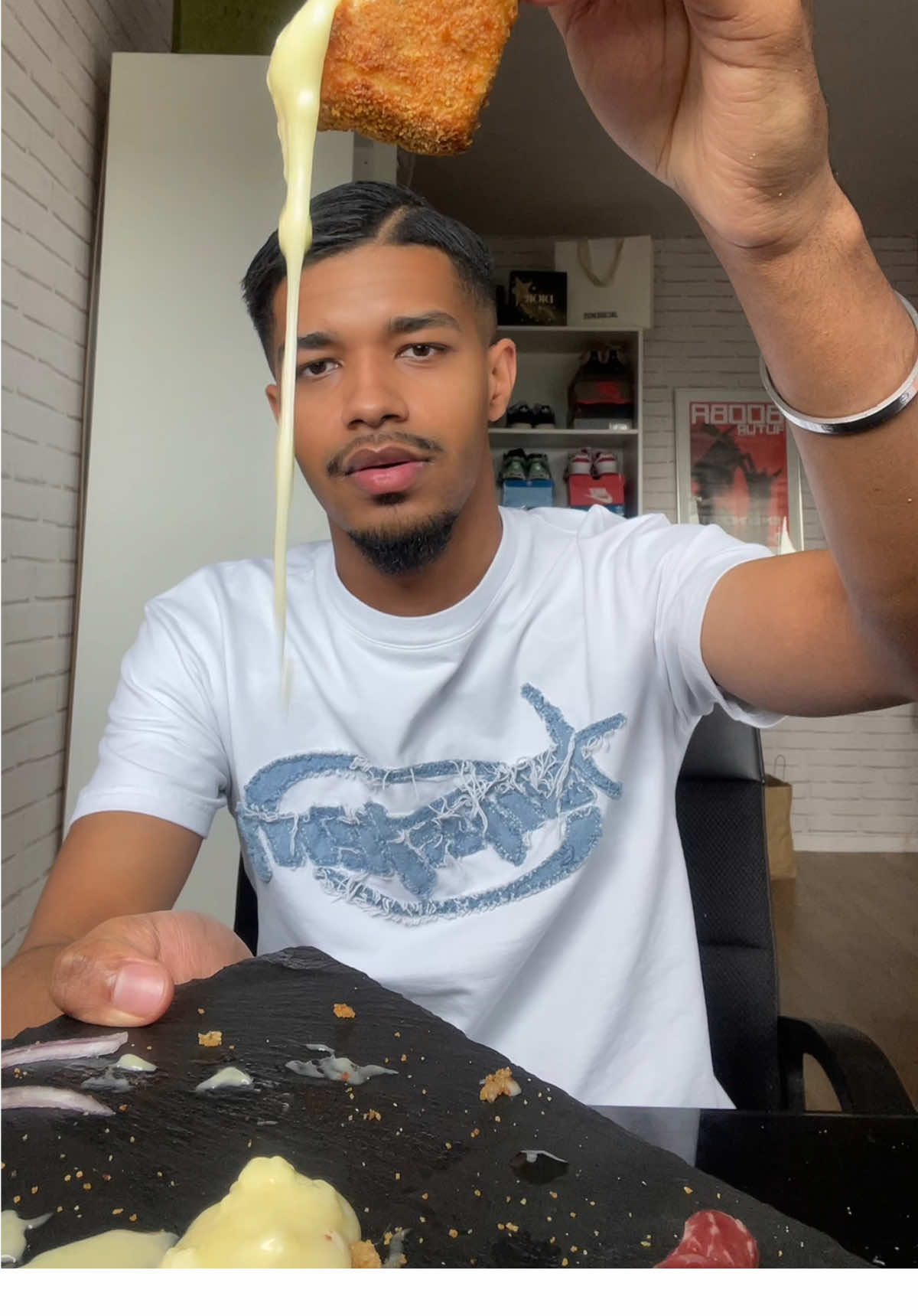 Dégustation caprice des dieux pané 🧀  #recette #capricedesdieux #fromage #FoodTok #fyp