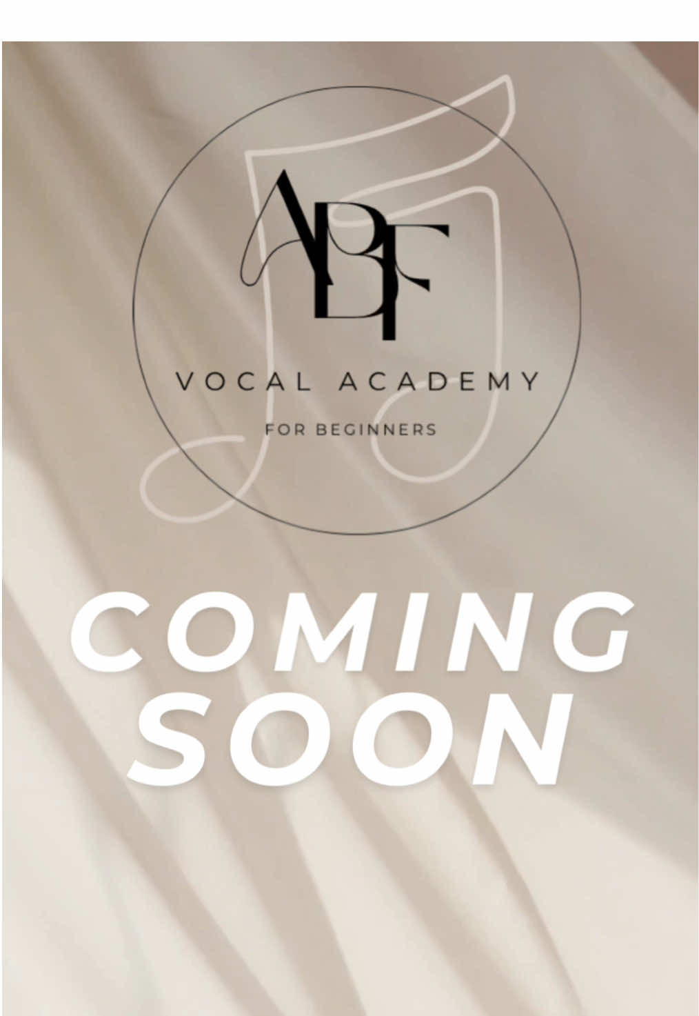 Something new is coming soon!  Give us a follow🤩 #fyp #foryoupage #vocalistsoftiktok #beginnersinger #vocalcoaching 
