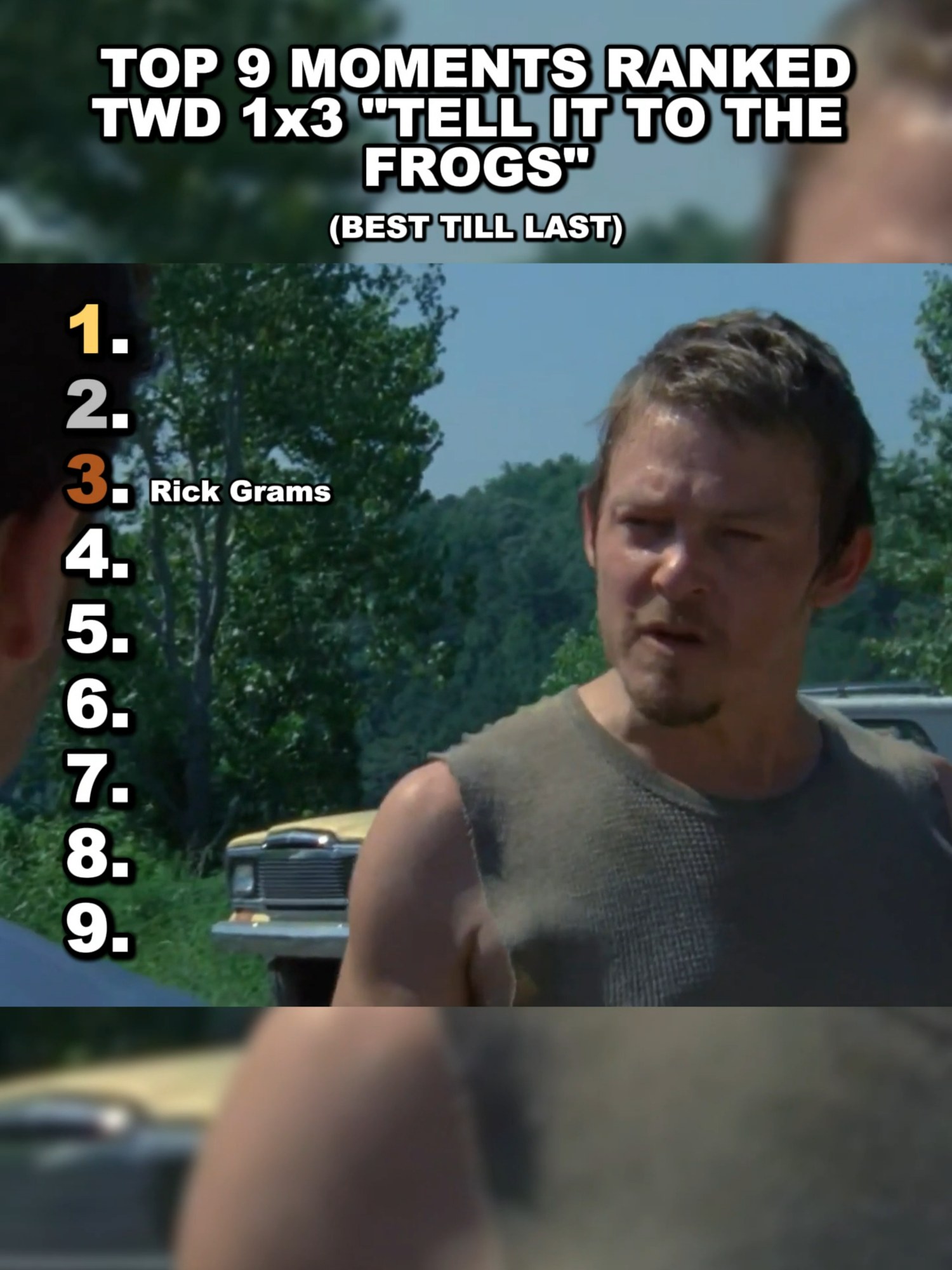 Back when Daryl could actually form coherent sentences #twd #thewalkingdead #rickgrimes #daryldixon #amcthewalkingdead