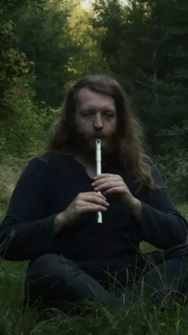 deep in the floodplain woods, the forest breathes through me — and the flute answers #tinwhistle #forest #nature #pagan #witchy 
