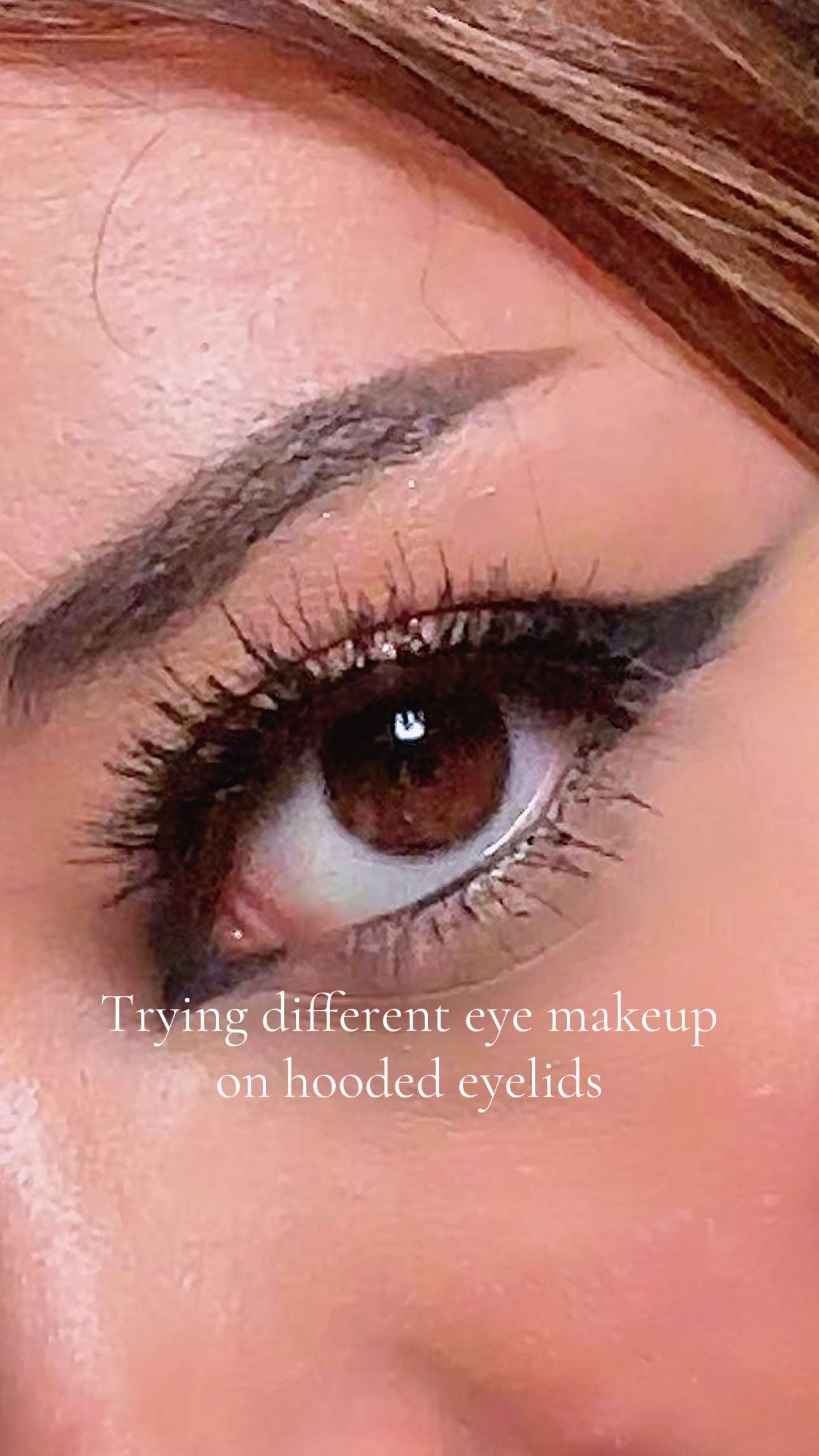 I wish both eyes turned out the same 🤣 #eyemakeup #browneyes #Eyeliner 