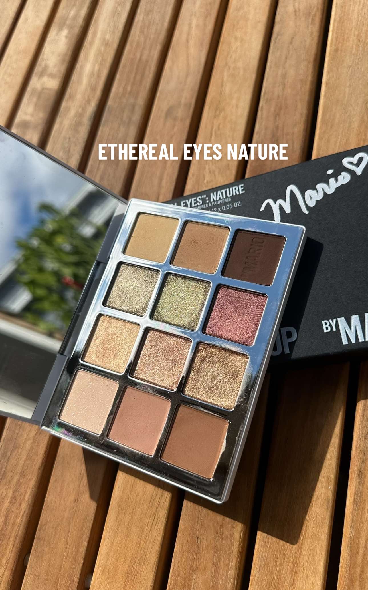 Swatches & all about the new ethereal eyes: NATURE eyeshadow palette. Go to part 2 for an eyeshadow tutorial🤎 @makeupbymario #etherealeyesnature #makeupswatches #makeupreview #makeupbymario #viralmakeup 