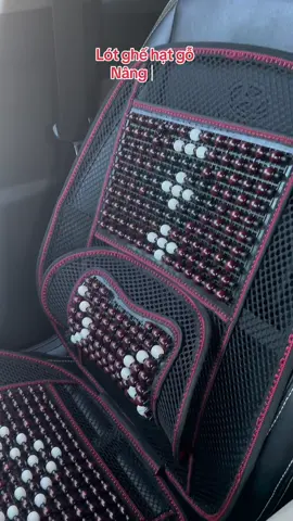 Thoải mái thoáng mát với lót ghế hạt gỗ nâng lưng ạ #lotgheoto #lotgheotohatgo #lotghexeoto #lotghehatgo 