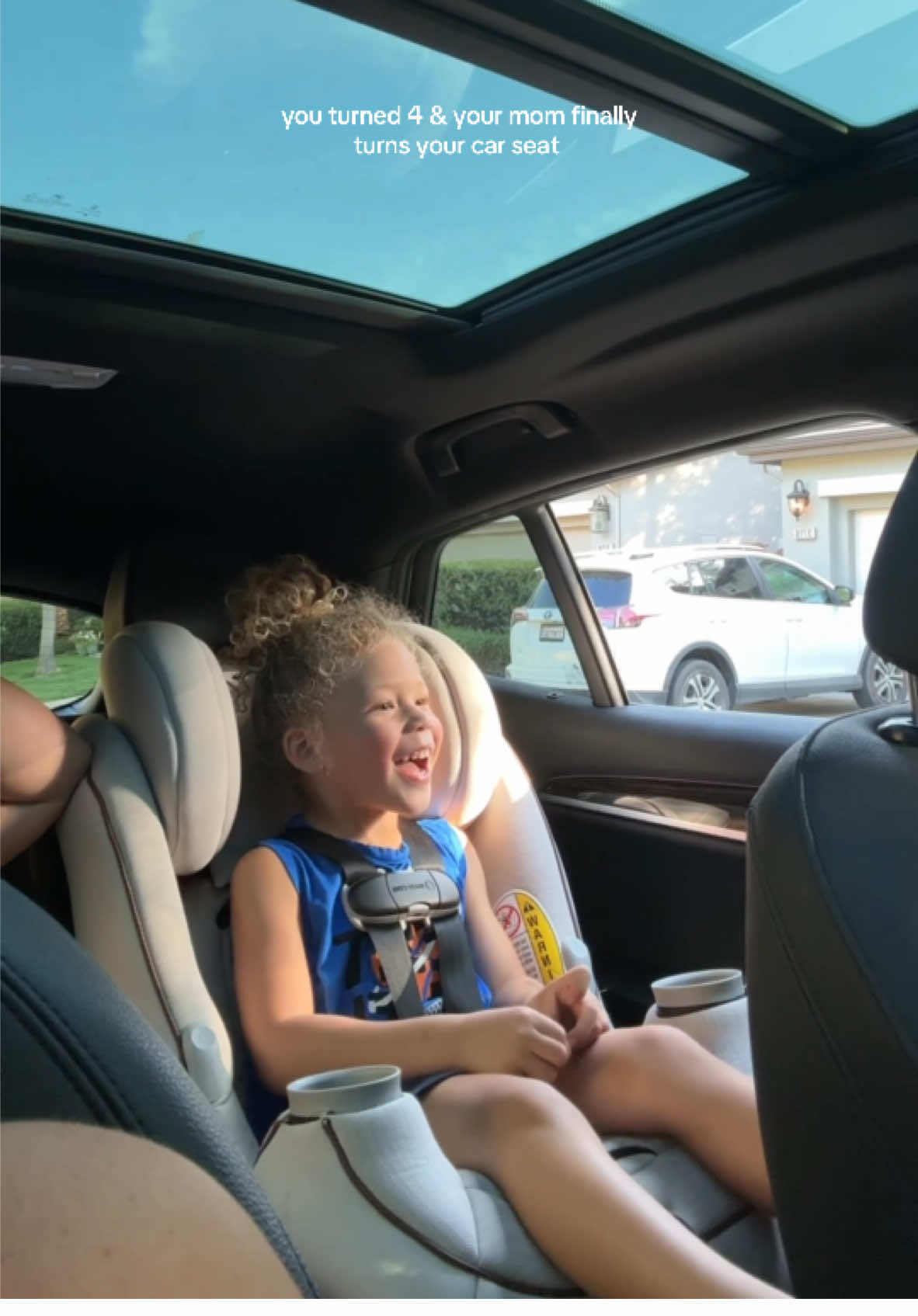 babyboy doesn’t have to vibe by himself anymore 😂🥹 even though id have him rearfacing forever if I could :))))))) #forwardfacing #extendedrearfacing #safetyfirst 