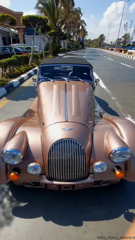 تحفة فنية انجليزية علي ارض مصرية🔥🔥📸🤎 #morgan #morganplussix   #morgan_car #ventagecar #morganplus4 