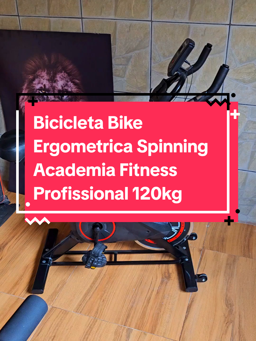 Bicicleta Bike Ergometrica Spinning Academia Fitness Profissional 120kg