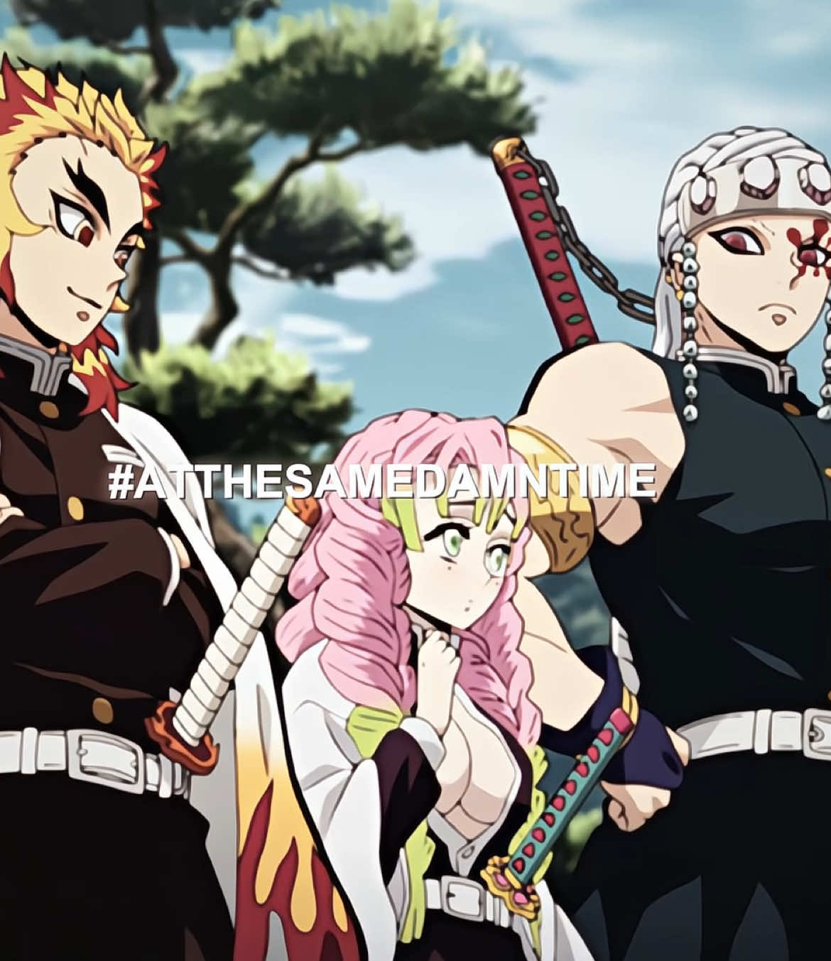 #TENGENUZUI & #RENGOKU | the slackers duo cuz they didn’t join the final battle 😄 #kny #animeedit #audiosforedits  ac / ib: tvrrqi anime : demon slayer song : beast