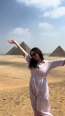 I can’t believe I got to see the Great Pyramids of Giza with my own eyes after our medical mission 😭 #egypt #pyramids 