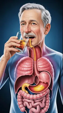 what happens when you drinking alcohol?#3danimation #anatomy #aivideos #humanbody #foryoupage 