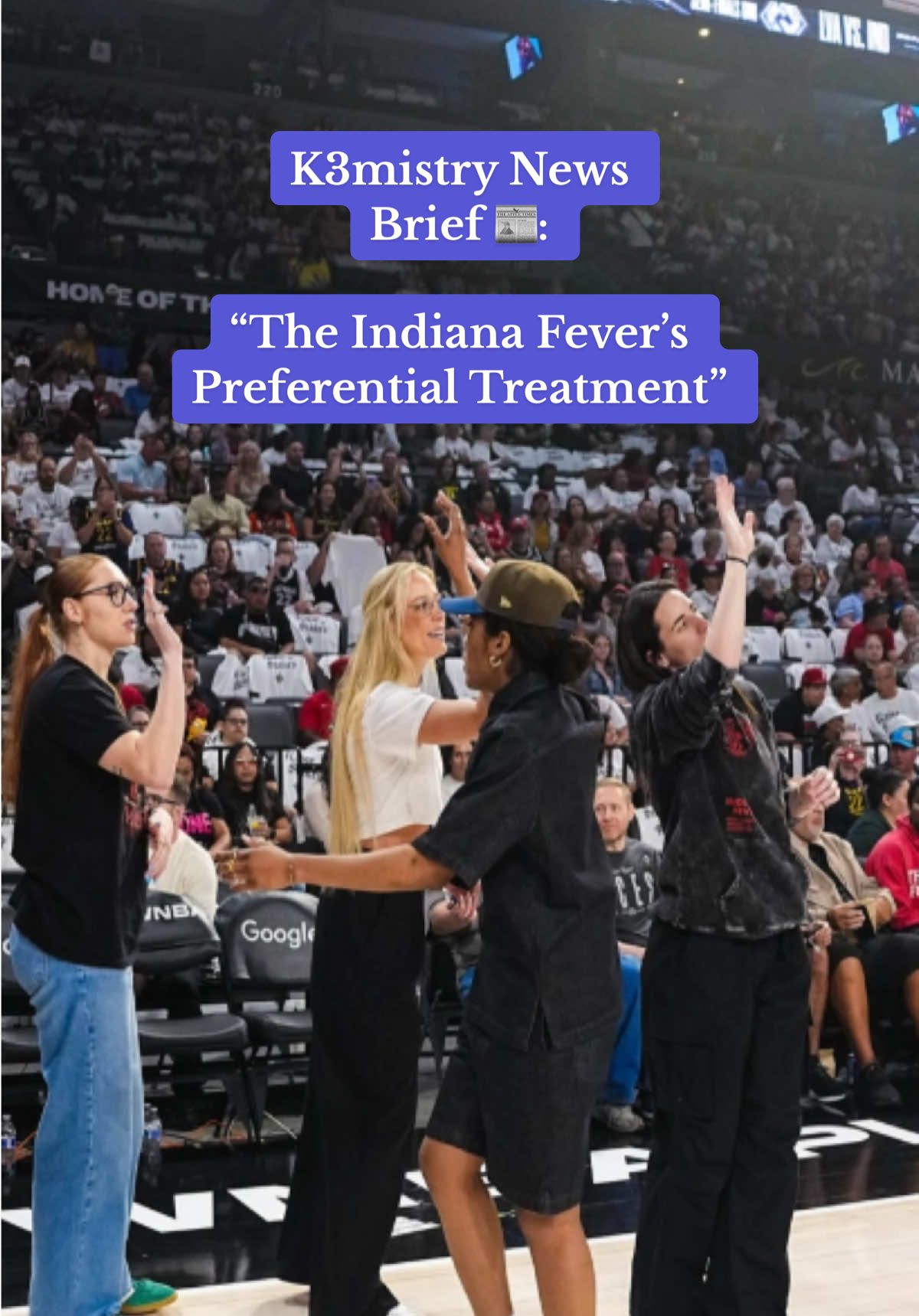 Replying to @ChicagoCheetah The following speaks on the behavior of some Indiana Fever players. #womenssports #womensbasketball #femalesports #femalebasketball #femaleathlete #femaleathletes #sports #basketball #WNBA #wnbabasketball #womenshoops #hoops #indianafever #sophiecunningham #caitlinclark #fever #indiana #preferential #basketballtiktok #basketballtok #wnbatok #wnbatiktok #sportstiktok #sportstok  