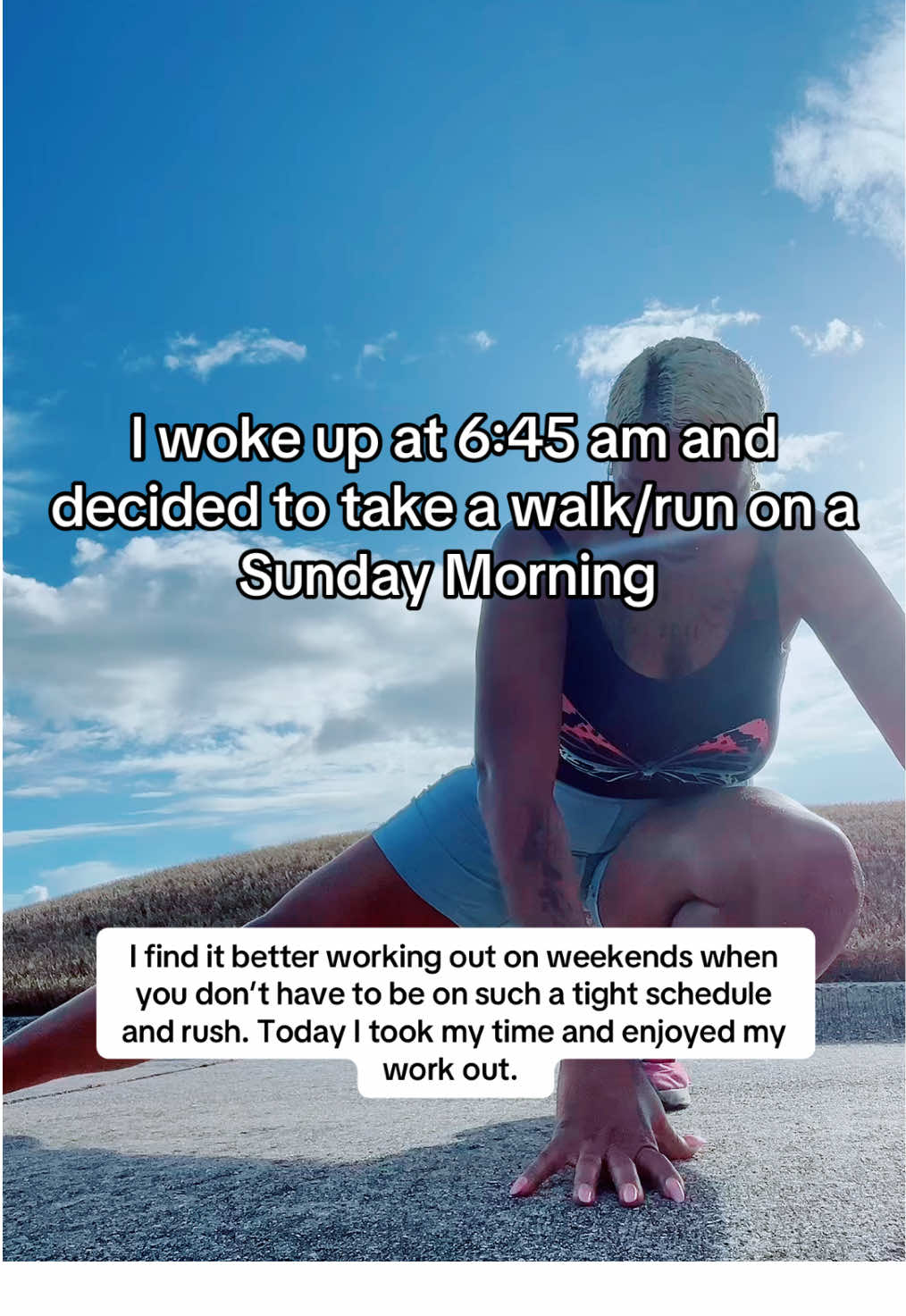 #Workout #sundayworkout #walk #Running #outsideworkout 