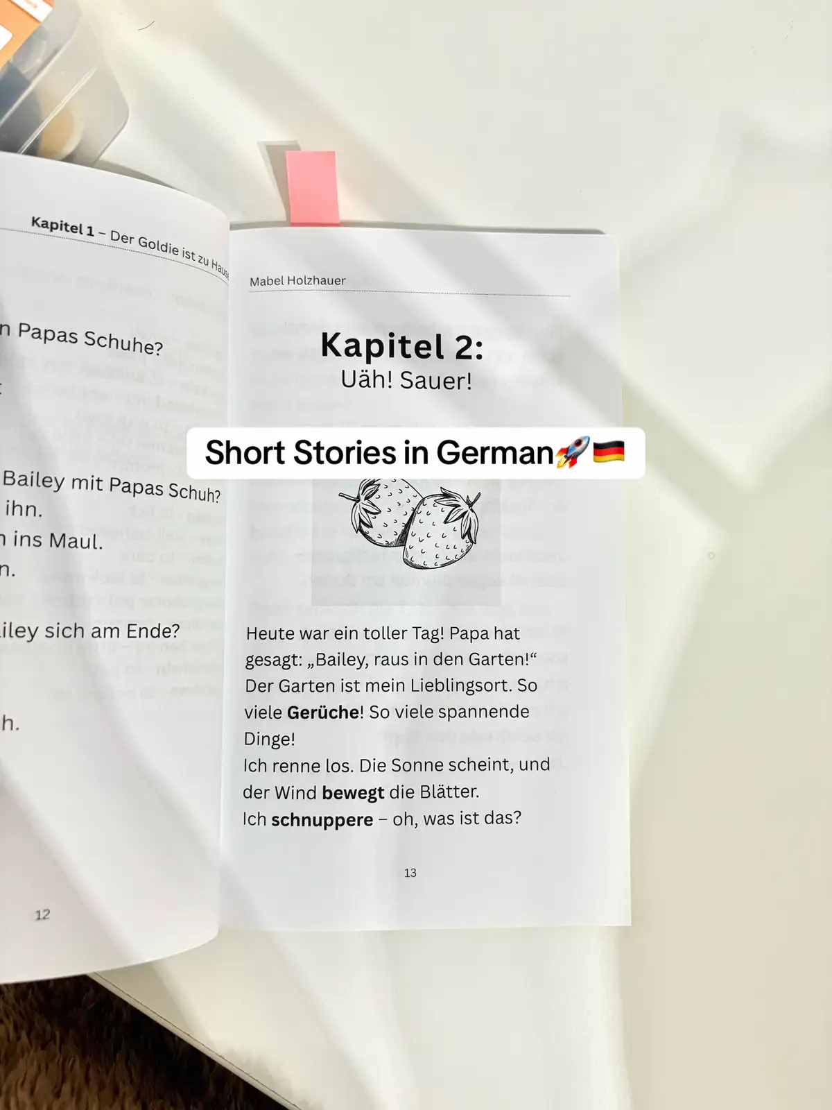 Short stories in German: Warum hast du kein Fell? #learngerman #germanlanguage #deutschlernen #germanbooktok #germanbooktoker 