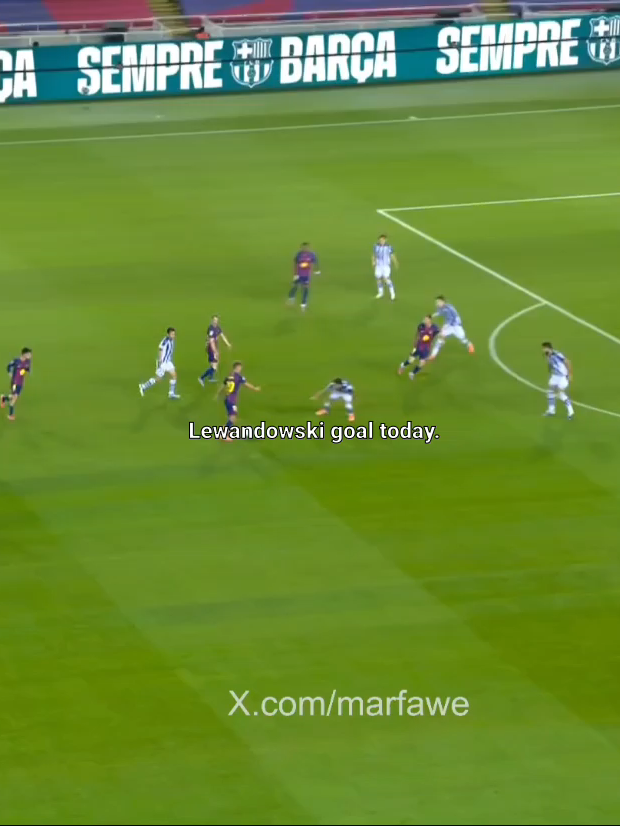 Lewandowski goal today. #lewandowski #barcelona #fyp