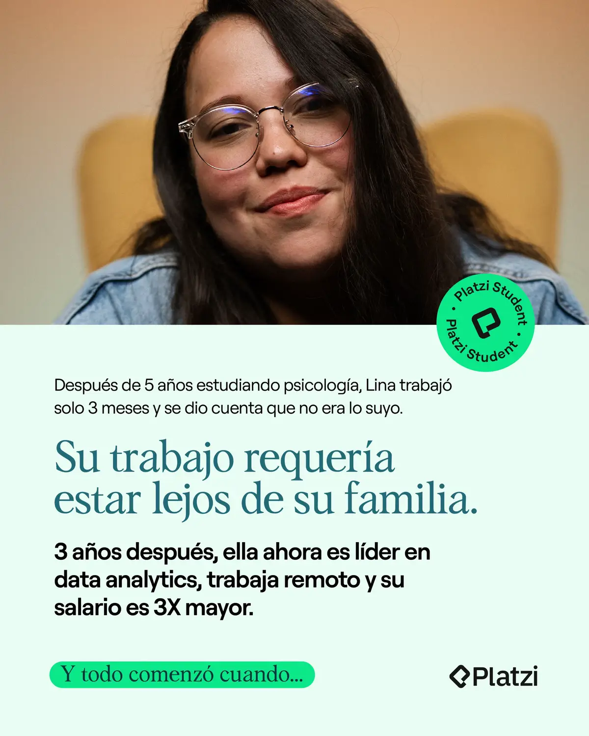 “Tuve que tomar riesgos y lanzarme