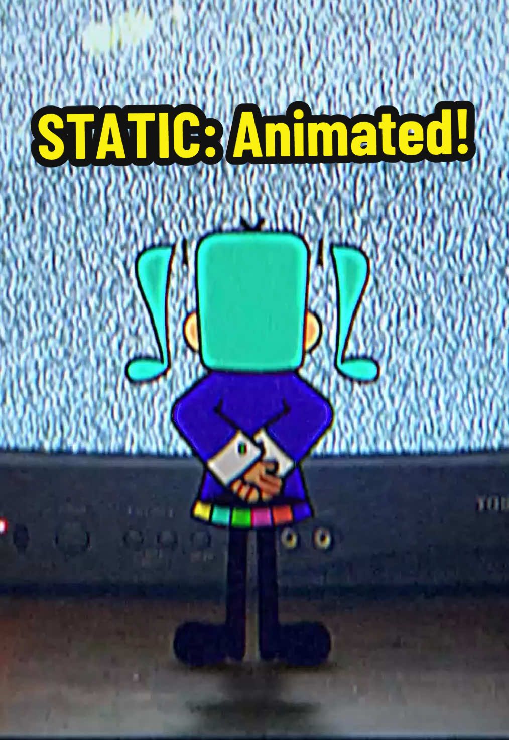 STATIC: REBOOTED IS NOW ON YOUTUBE!! Enjoy my lovely fan animation :) #flavorfoley #static #miku #vocaloid 
