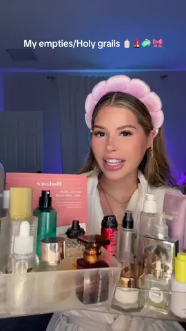 I would recouple with all these products 🙂‍↕️ which one would you steal from me? #empties #holygrailproducts #beautyfavorites #skincare #haircare @TORRIDEN US @COSRX Official @Ogee Luxury Organics @Charlotte Tilbury @Bio-Oil USA @loréal paris usa @Saltair Body @Dr. Dennis Gross Skincare @Biodance Store @Paula’s Choice @Color Wow Hair @Gisou @K18 Hair @Living Proof, Inc. @Fenty Beauty @Fenty Skin @MIX:BAR @Valentino.Beauty @fine’ry. 