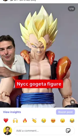 New NYCC gogeta Figuarts dragonball z figure photos  