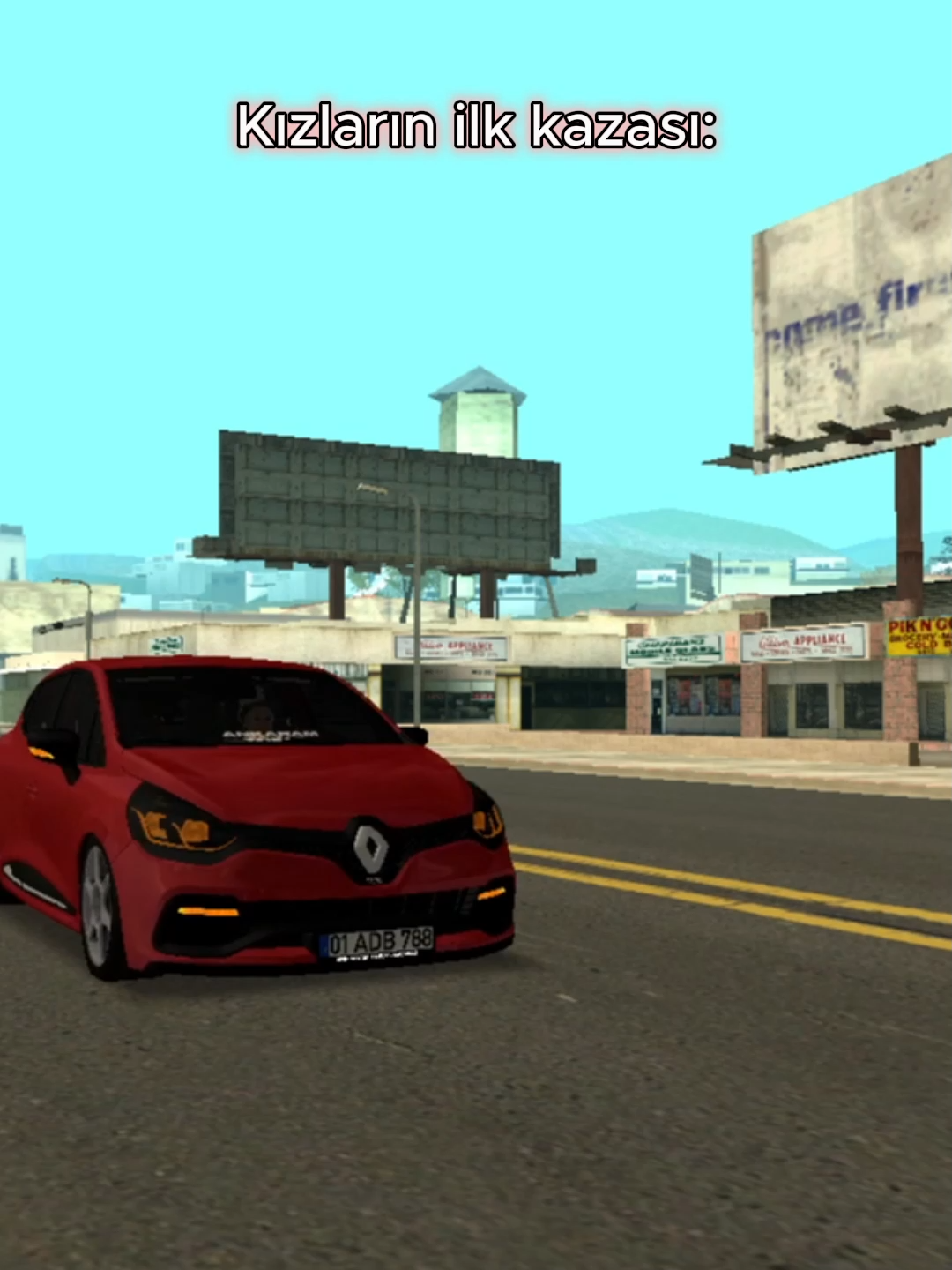 Adam uçtu #mtasanandreas #mtasa #gta #tofaş