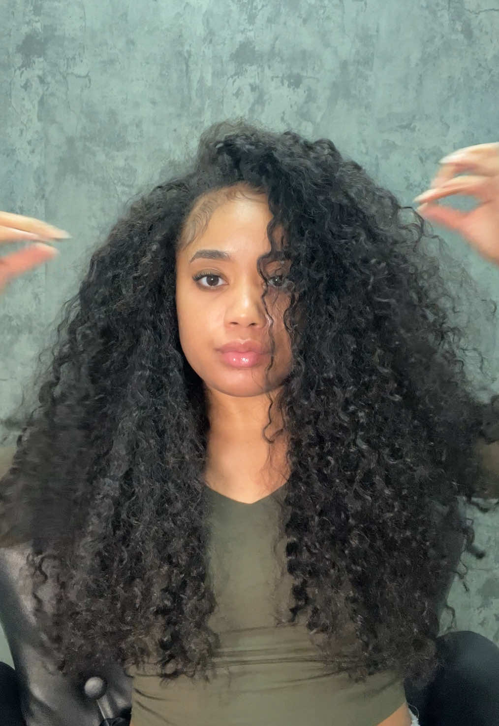 TURN VOLUME UP 🙃 #ASMR #haircut #curlyhaircut 