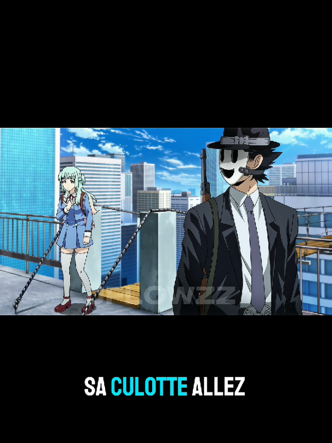 bonjour et Bonsoir 🤣#fyp #anime #pourtoii #edit #highriseinvasion 