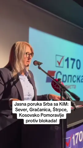 Jasna poruka Srba sa KiM: Sever, Gračanica, Štrpce, Kosovsko Pomoravlje protiv blokada! #gradjaniprotivblokada #srbijaprotivblokada #protivblokada