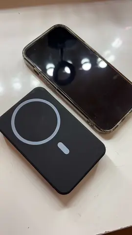 I love this portable power bank ! It shows me the percent is on, it’s lightweight and it also doubles as a stand. Multiple colors available! 