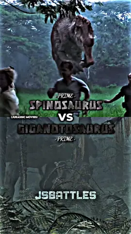 Spino vs Giga #spino #giga #jurassicpark #jurrasicworld #jsbattles 