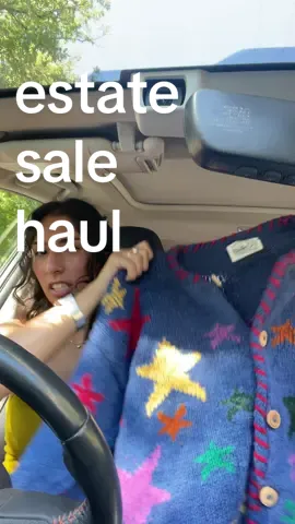 i still can’t believe i scored so many designer pieces for $50 at an estate sale. frye boots, for love and lemon maxi lace slip dress, ralph laurent wool dress, and a handmade super fun star pattern lamb wool sweater 😭😭 they kept giving me discounts and freebies, i loved the women there.  the blue cardigan with the red contrast is going to fulfill my coastal grandma dreams the frye moto harness boots are a size 3.5 mens and im a 6.5 womens so idk how they fit me but so happy they fit! i love the square toe so so much.  i want to layer the slip dress over some things like jeans ?? and wear them with the boots! #sustainablefashion #fashiontok #TikTokFashion #haul #smallcontentcreators 