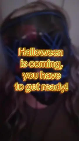 LED Halloween Mask with 4 Lighting Modes, Scary Spooky Mask for Festival Cosplay, Halloween Costume Masquerade Parties, Carnival, Gifts • LED Halloween Mask Set • Spook Up Your Night! #halloweenmask #ledmask #halloweenmusthaves #halloweencostume  #spookyseason 