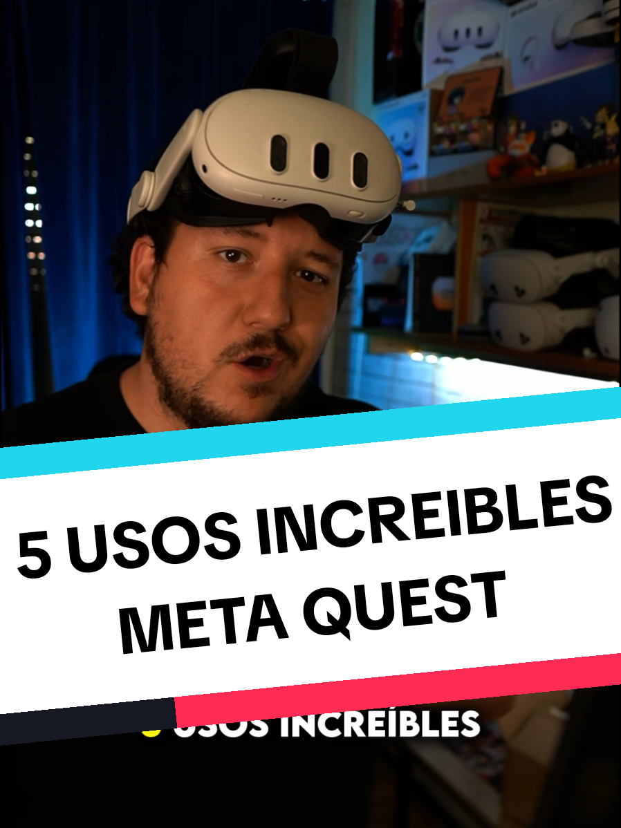 5 USOS INCREÍBLES que puedes hacer con tus META QUEST #metaquest3s #metaquest3 #metaquest #realidadvirtual 