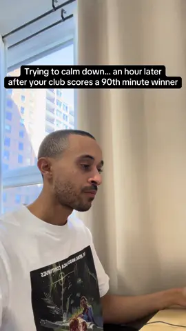 The vibes after your team scores a 90th minute winner… everyone’s knows this feeling and I’m drinking coffee after because that match was so stressful 😂 GO GUNNERS❤️ Gabriel your a warrior #arsenal #PremierLeague #epl #football #gabriel 