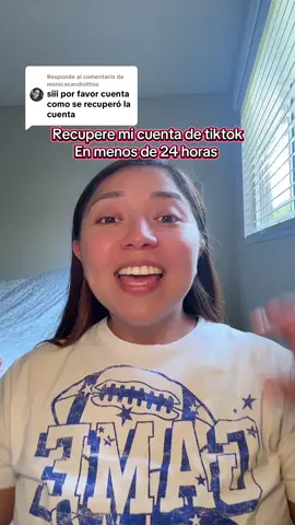 Respuesta a @monicacandiottiso Recupere mi cuenta de tiktok en menos de 24 horas #tiktok #recuperartiktok #helpme #tiktokshop 