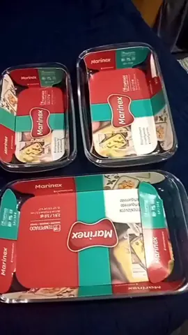 Dê uma olhada em Kit c/ 3 Un. Assadeira De Vidro Retangular Travessa Forma Marinex  forno 3 tamanhos cozinha mesa por R$119,93. Compre na Shopee agora! https://br.shp.ee/txn4mw1?smtt=0.0.9