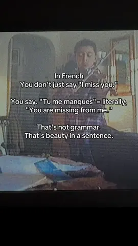 Yes, that’s me 6 yrs old in my PJs, practicing my violin skills 😂. But let’s keep it real French is gorgeous #learnfrench #frenchexpression #frenchculture #LanguageLearning 