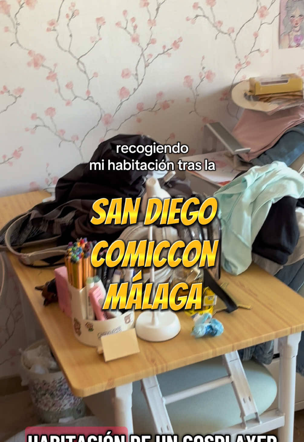 recogiendo mi habitación tras la #sandiegocomiccon mientras te cuento mi experiencia en el evento ‼️📚🦸🏻‍♂️ | #sdcc #sdccmalaga #comiccon #malaga @Comic-Con Málaga 