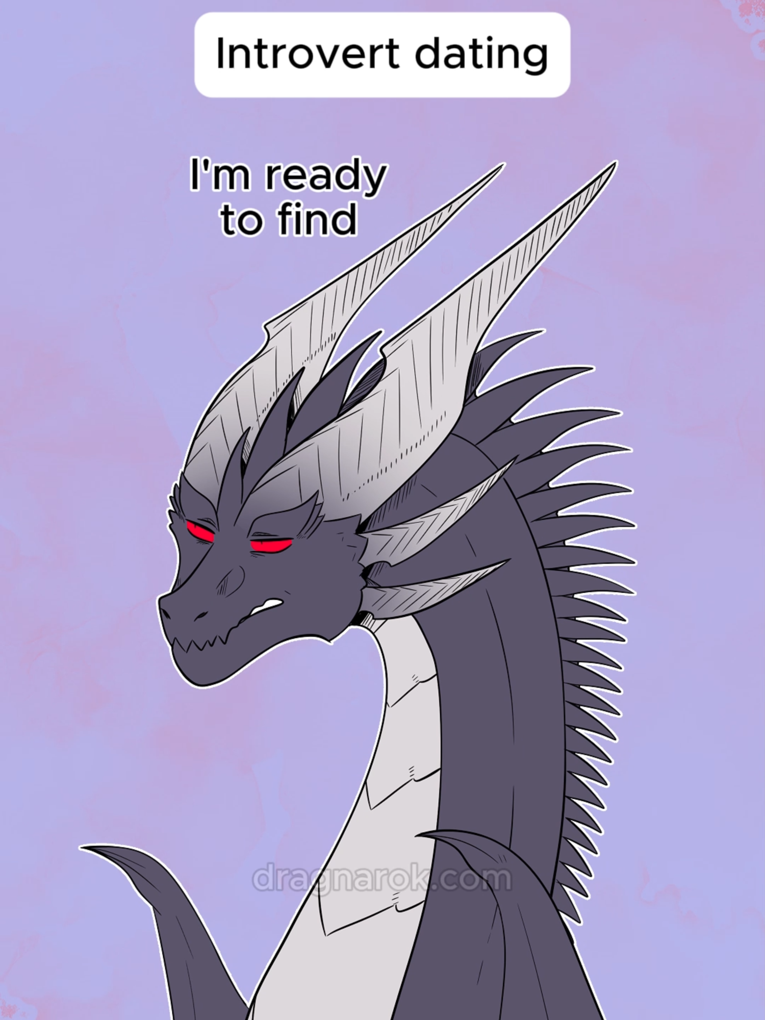 Introverts trying to date #skit #funny #comic #dragon #animation