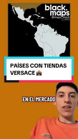 Países con tiendas Versace#greenscreen 
