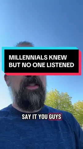 I don’t want to say it. But #trump was right (about the symptoms). Too bad instead of diagnosing the correct problem, he hijacked the conversation to punish people he doesn’t like and enrich himself in the process. #millennial #genz #economy #greenscreen 