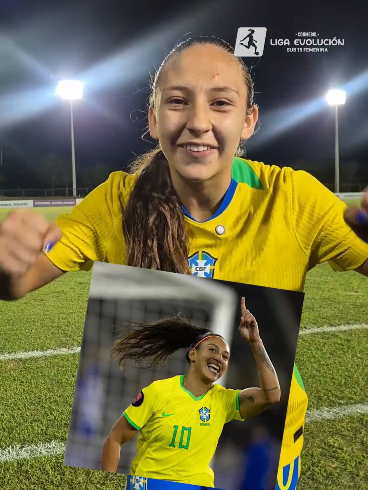 ¿Quién es tu ídolo? 🎤 Quem é seu ídolo? 📹  CONMEBOL #LigaEvoluciónSub15 Femenina