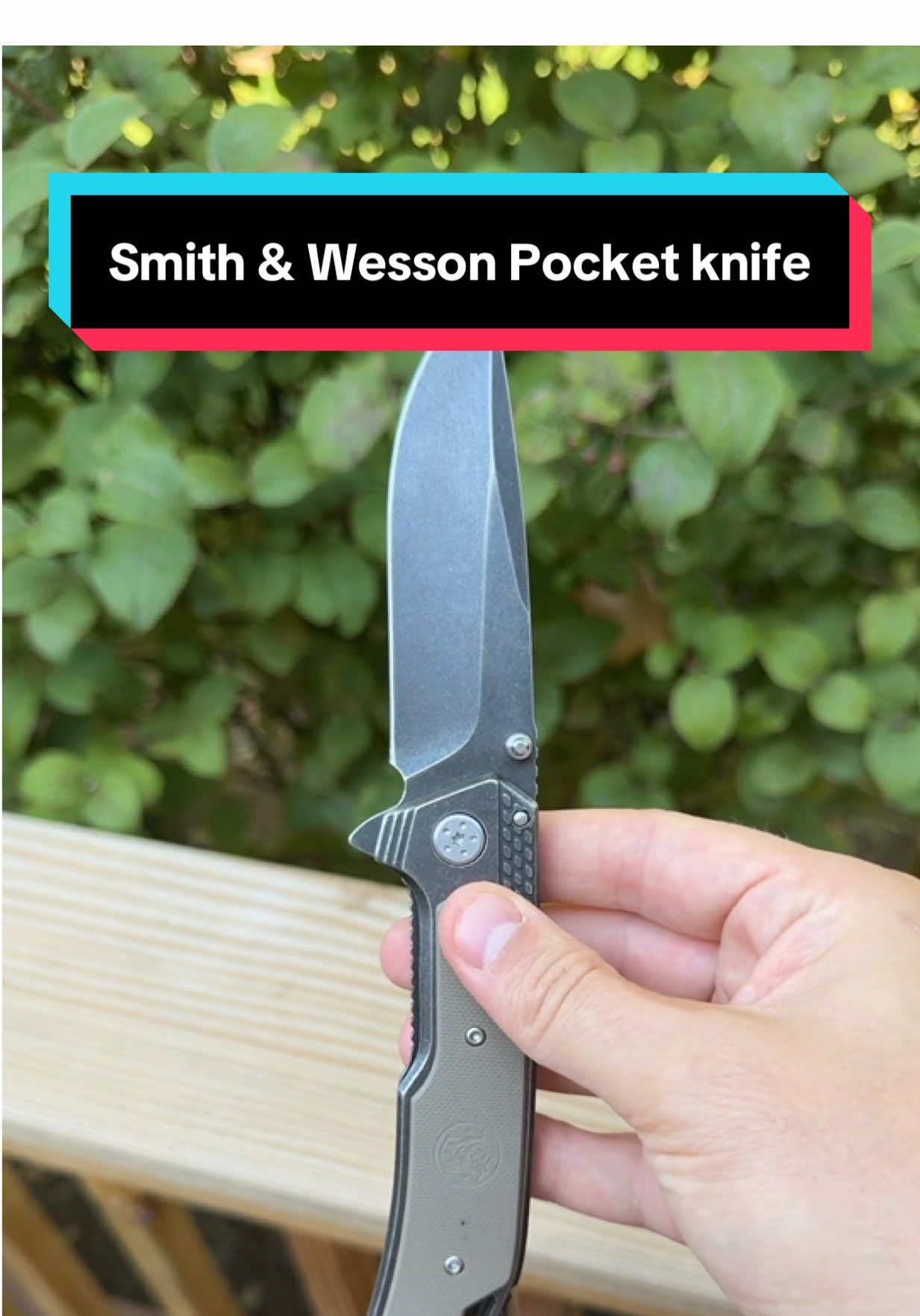 One of my faves. #smithandwesson #pocketknife #knife 