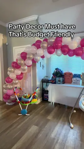 The best budget friendly, reusable balloon arch ever! #viralproducts #tiktokmademebuylt #party #partysupplies #DIY 