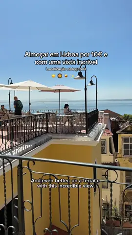 Almoçar por apenas 10€ com uma vista incrível sobre o Tejo 😍 ✨ 📍 Cantina das Freiras Travessa do Ferragial, 1 – Lisboa 🕒 Segunda a Sexta, 12h – 15h #lisboa #lisbon #portugal #foryoupage #fyp 