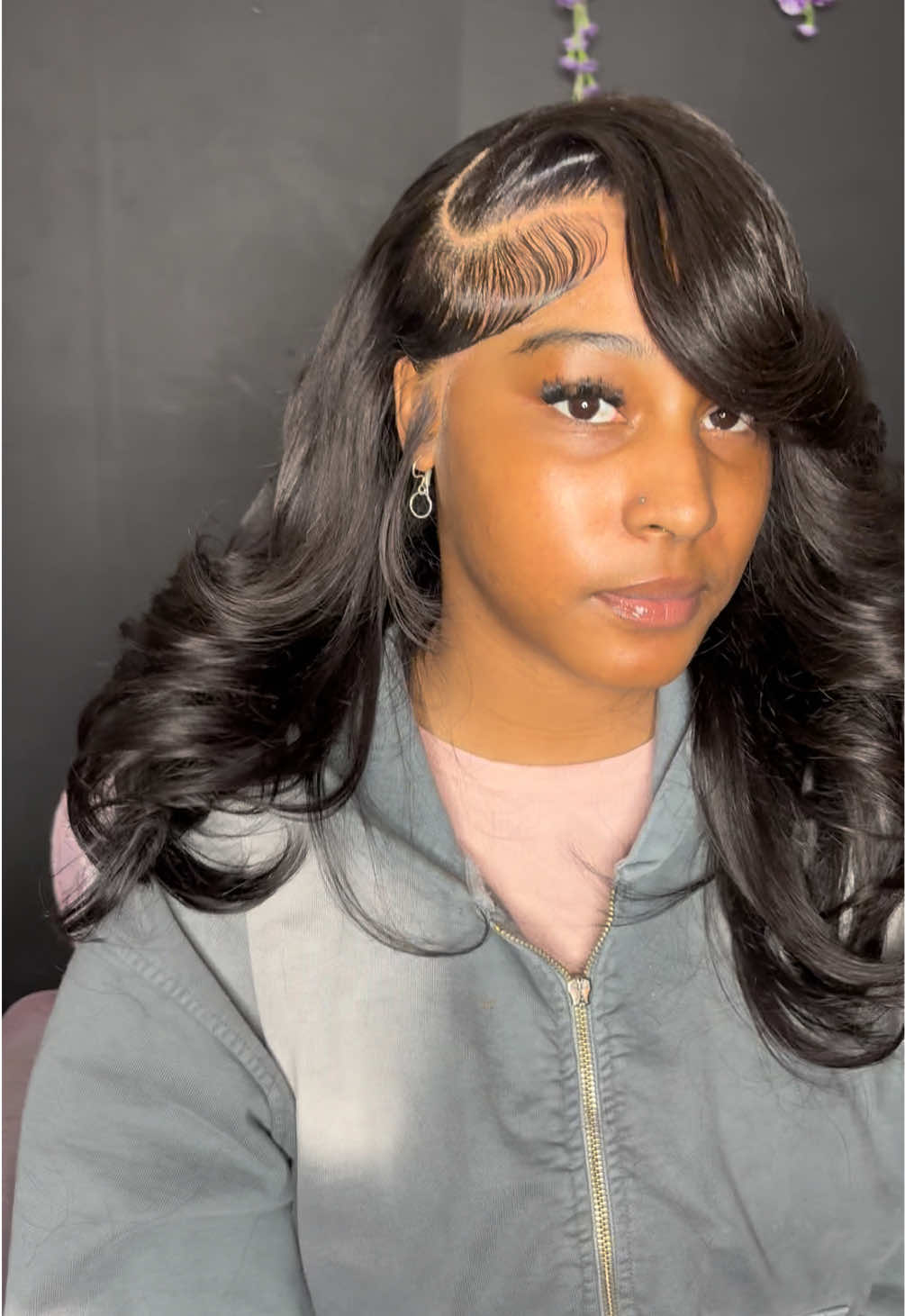 Frontal sewin layers & curls 😍💕 #layers #frontal 