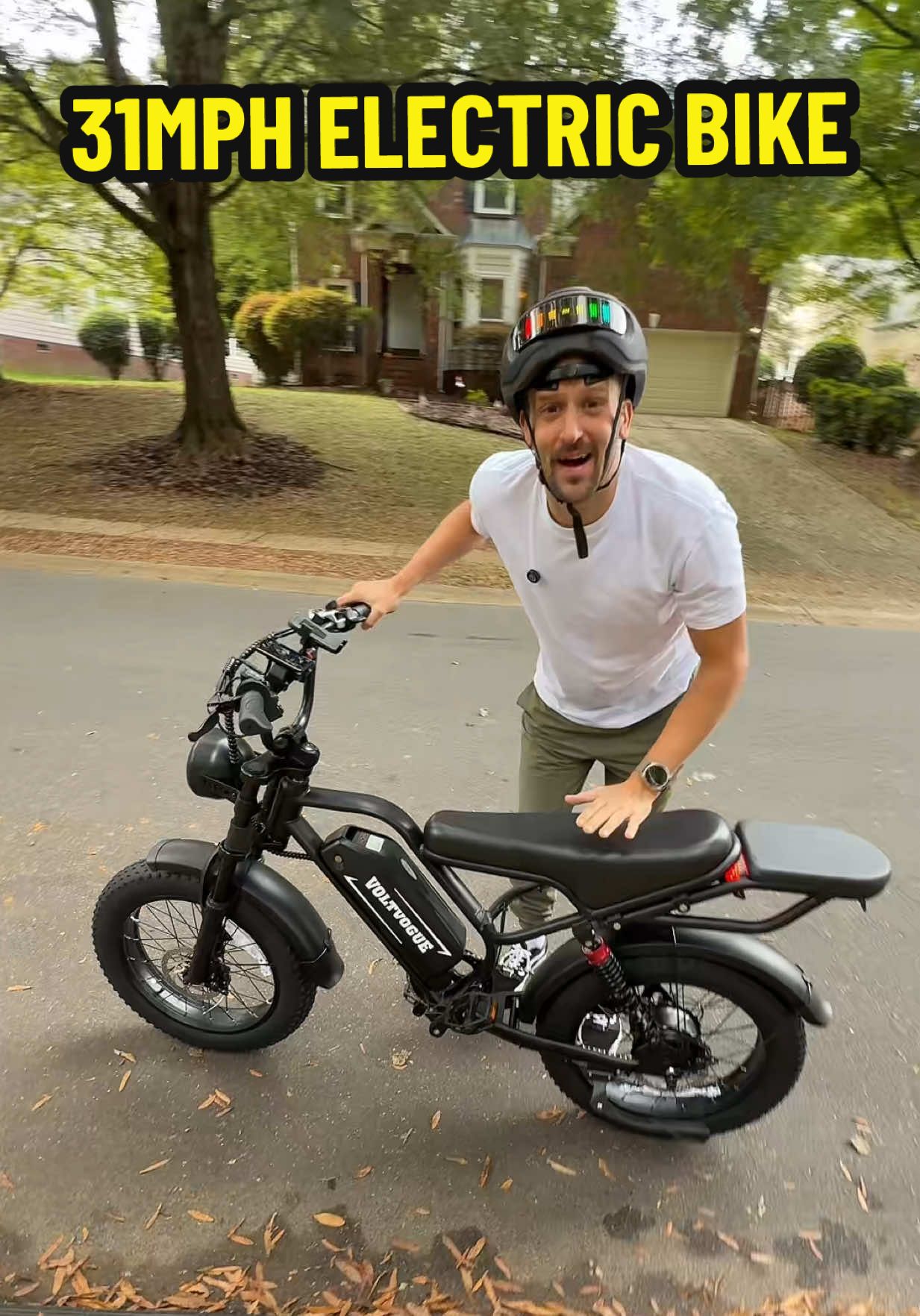 1500W fat tire electric bike, long range, full suspension & 31MPH top speed for ultimate off-road adventure. #tiktokshoprestock #tiktokshopcreatorpicks #tiktokshopblackfriday #tiktokshopcybermonday #tiktokshopfalldealsforyou