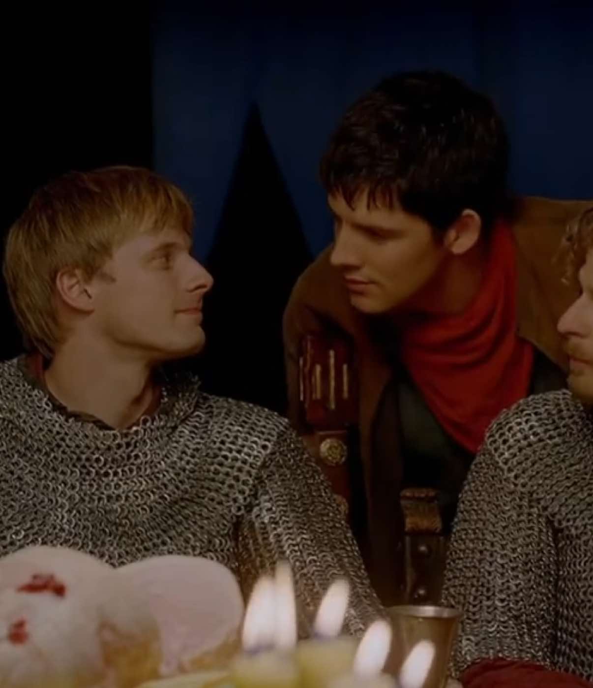 Not sure the start makes sense but it doesn’t really matter does it? || scp credit: @Excalibur.ccscenes @wolvisa @aithuswa.scp on instagram || #Merlin #Merlinedit #Gwen #Arthurpendragon #bbcmerlinedit 