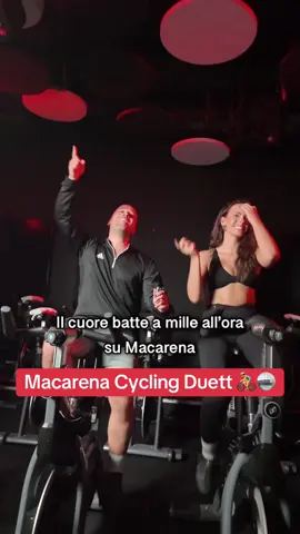 Hey Macarena on wheels 🪩🚴 #live #newsong #heymacarena #outnow #macarena #fyp #fy #pietrobasile 