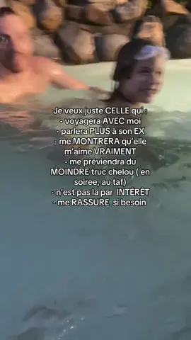 Je suis peut être trop haut dans mes critères mais dans mes 2 dernières relations, aucune n'a cocher TOUTES les cases (;