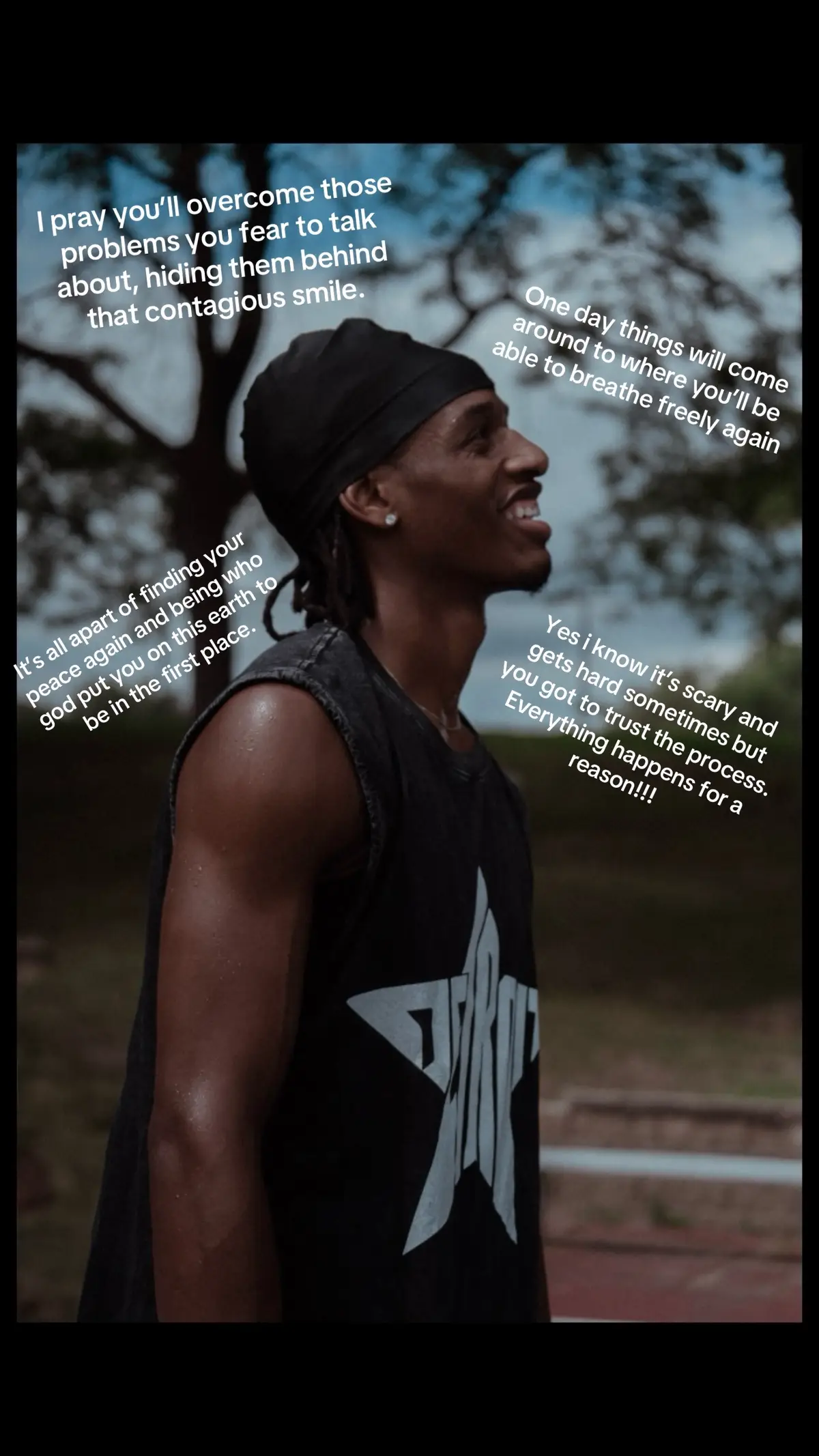 I’m rooting for everyone struggling with problems, we’re in this together don’t worry it’ll all be fixed soon, just have to stay prayed up and highly grateful for being blessed with the opportunity to see another day, another chance to fix what was broken before, it just takes time it’s all a turtle race💯💯#EverythingHappensForAResason #WereInThisTogether #fypシ゚viral #helpafriend #protectyourmentalhealth 