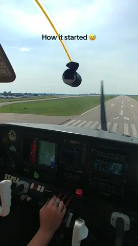 Just a reminder to keep going, we’re all starting somewhere. Be kind to yourself and keep pushing, it’s all worth it 🫶🏼 #pilot #fyp #keepgoing #aviation #plane 